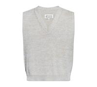Maison Margiela - Gilet en coton - Homme - Pulls - Gris - Taille: S