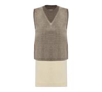 Maison Margiela - Gilet en Laine - Femme - Pulls - Gris - Taille: 40 FR