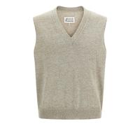 Maison Margiela - Gilet en maille bouclette légère - Homme - Pulls - Beige - Taille: 2XL