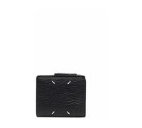 Maison Margiela, Homme, Accessoires, Noir, Taille: ONE Size Portefeuille à rabat Quatre Points de Couture