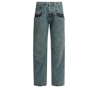 MAISON MARGIELA jean ample femme bleu - 36