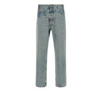 Maison Margiela - Jean Droit à Détails Adhésifs - Homme - Jeans - Bleu - Taille: W32