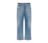 Maison Margiela - Jean Évasé Court - Homme - Jeans - Bleu - Taille: W27