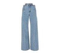 Maison Margiela - Jean large Décortiqué - Femme - Jeans - Bleu - Taille: 38 FR