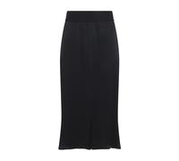 Maison Margiela - Jupe Midi en Satin - Femme - Jupes - Noir - Taille: 38 FR
