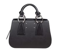 Maison Margiela - Leather Handbag - Femme - Sacs - Noir - Taille: ONE Size