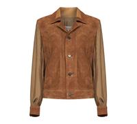 Maison Margiela - Leather Vestes - Femme - Vestes - Brun - Taille: 36 FR