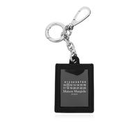 Maison Margiela - Logo Keyring - unisex - Accessoires - Noir - Taille: ONE Size