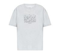Maison Margiela - Logo T-Shirt - Homme - Tops - Gris - Taille: S
