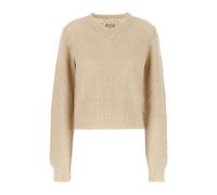 Maison Margiela - Maille Ras du Cou - Femme - Pulls - Beige - Taille: 38 FR