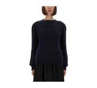 Maison Margiela - Maille Ras du Cou - Femme - Pulls - Bleu - Taille: 40 FR