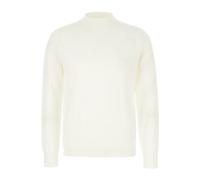 Maison Margiela - Merino Wool Turtleneck - Homme - Pulls - Blanc - Taille: L