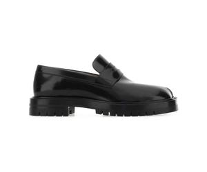 Maison Margiela - Mocassins Tabi en cuir noir - Homme - Chaussures - Noir - Taille: 43 EU