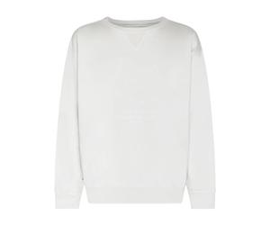 Maison Margiela - Numeric Logo SweaT-shirt - Homme - Sweatshirts et sweats à capuche - Blanc - Taille: S