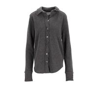 Maison Margiela - Polo boutonnée - Femme - Pulls - Gris - Taille: 38 FR