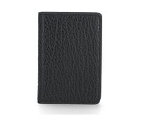 Maison Margiela - Porte-Cartes en Cuir Noir Pebble - unisex - Accessoires - Noir - Taille: ONE Size