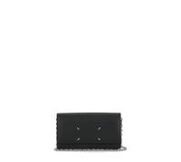 Maison Margiela - Portefeuille à chaîne 4-Stitch - unisex - Sacs - Noir - Taille: ONE Size