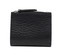 Maison Margiela - Portefeuille à rabat en cuir - Homme - Accessoires - Noir - Taille: ONE Size