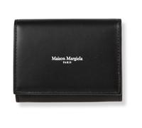 Maison Margiela - Portefeuille Bifold en cuir - Homme - Accessoires - Noir - Taille: ONE Size