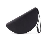 Maison Margiela - Portefeuille en Cuir Noir à Fermeture Éclair - Homme - Sacs - Noir - Taille: ONE Size