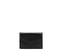 Maison Margiela - Portefeuille en cuir noir à trois volets - Homme - Accessoires - Noir - Taille: ONE Size