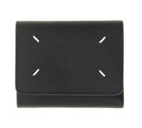 Maison Margiela - Portefeuille Tri-fold - Femme - Accessoires - Noir - Taille: ONE Size