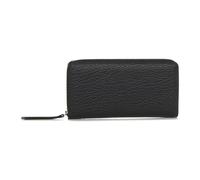 Maison Margiela - Portefeuille zippé à quatre points de couture - Homme - Accessoires - Noir - Taille: ONE Size