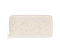 Maison Margiela - Portefeuille Zippé - Femme - Accessoires - Beige - Taille: ONE Size