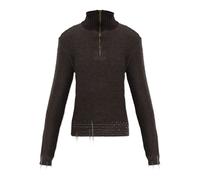 Maison Margiela - Pull avec fils décoratifs - Femme - Pulls - Brun - Taille: 38 FR