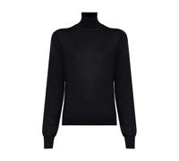 Maison Margiela - Pull Col Roulé en Laine - Femme - Pulls - Noir - Taille: 40 FR