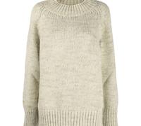 Maison Margiela - Pull en Tricot Élégant - Femme - Pulls - Beige - Taille: 40 FR