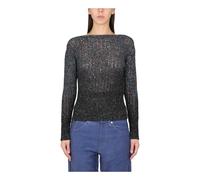 Maison Margiela - Pull ras du cou - Femme - Pulls - Noir - Taille: 38 FR