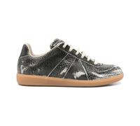 Maison Margiela - Replica Low-Top Baskets - Femme - Chaussures - Noir - Taille: 36 EU
