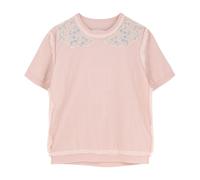 Maison Margiela - Top en laine à effet vintage - Femme - Pulls - Rose - Taille: 38 FR