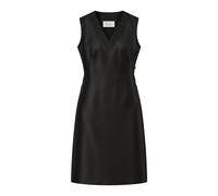 Maison Margiela - Robe mi-longue en soie à quatre points - Femme - Robes - Noir - Taille: 38 FR