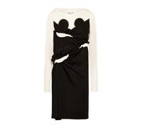 Maison Margiela - Robe Midi Monochrome - Femme - Robes - Noir - Taille: 38 FR