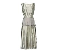 Maison Margiela - Robe Midi Patchwork - Femme - Robes - Gris - Taille: 36 FR