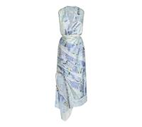 Maison Margiela - Robe portefeuille drapée à fleurs - Femme - Robes - Multicolore - Taille: 36 FR