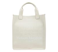 Maison Margiela - Sac à Bandoulière Cabas Vertical en Coton Blanc - Homme - Sacs - Blanc - Taille: ONE Size