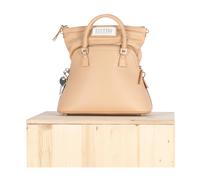 Maison Margiela - Sac Mini Classique en Cuir Beige - Femme - Sacs - Beige - Taille: ONE Size