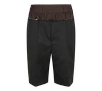 Maison Margiela - Shorts - Femme - Shorts - Noir - Taille: 36 FR