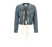 Maison Margiela - Sportsjacket - Femme - Vestes - Bleu - Taille: 34 FR