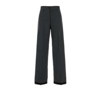 Maison Margiela - Straight Pantalons - Femme - Pantalons - Gris - Taille: 32 FR