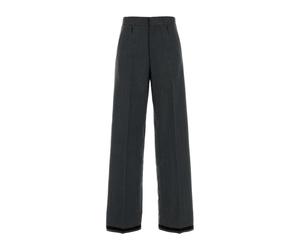 Maison Margiela - Straight Pantalons - Femme - Pantalons - Gris - Taille: 32 FR