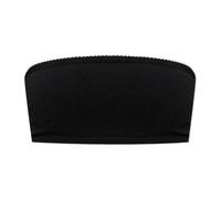 Maison Margiela - Strapless Bandeau Top - Femme - Tops - Noir - Taille: 40 FR