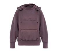 Maison Margiela - Sweat à capuche avec Logo Inversé et Capuche - Femme - Sweatshirts et sweats à capuche - Violet - Taille: 36 FR