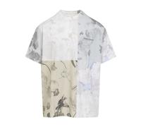 Maison Margiela - T-Shirt à Imprimé Floral - Homme - Tops - Multicolore - Taille: S