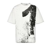 Maison Margiela - T-shirt en coton 10 imprimés - Homme - Tops - Blanc - Taille: L