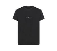 Maison Margiela - T-shirt avec logo déformé - Homme - Tops - Noir - Taille: S