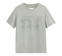 Maison Margiela - T-shirt en coton traité à la cire - Homme - Tops - Vert - Taille: L